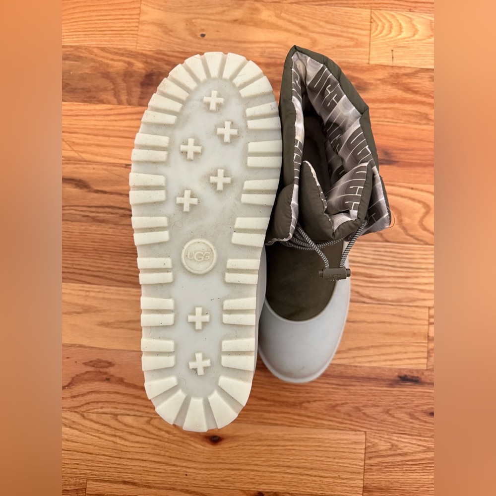 Ugg Olive And Light Gray Boots - image 3